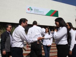 Enrique Martínez y Morales, director general de FND, durante una visita de trabajo a la Coordinación Regional Centro-Occidente. ESPECIAL/fnd.gob.mx