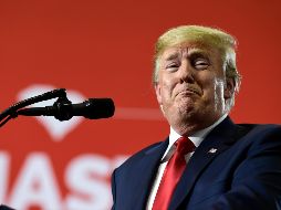 ''En esta era de terrorismo mundial y movimientos extremistas decididos a dañar a civiles inocentes, debemos vetar adecuadamente a aquellos que entran en nuestro país'', dice Trump. AP / S. Walsh