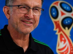 ''Mañana será otra gran oportunidad y (vamos a) mostrarle al mundo que el futbol mexicano tiene mucho por contribuir'', sentenció el técnico colombiano  antes del juego de este miércoles. AFP / J. Guerrero