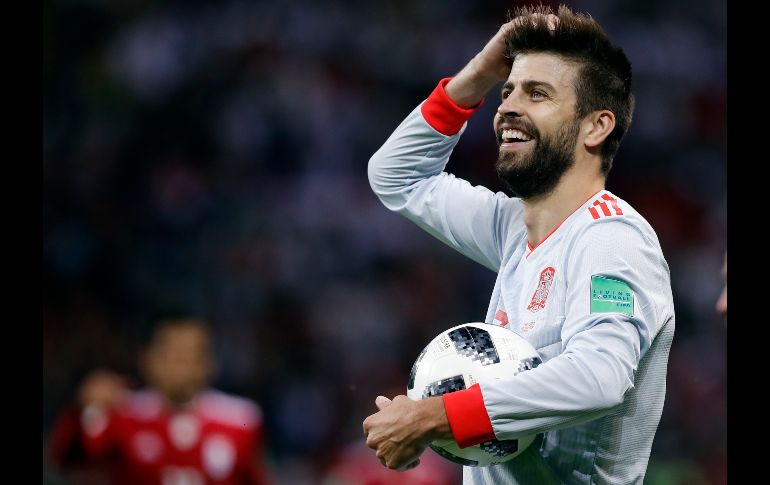 El español Gerard Piqué. AP/ARCHIVO