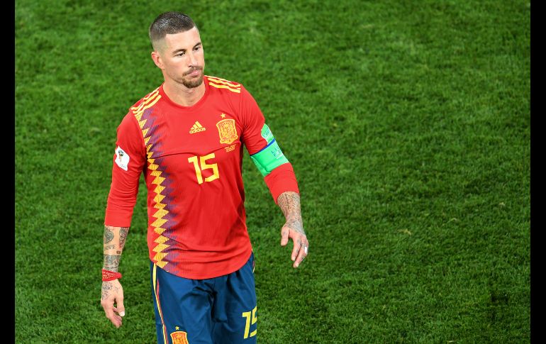 El español Sergio Ramos. AFP/ARCHIVO