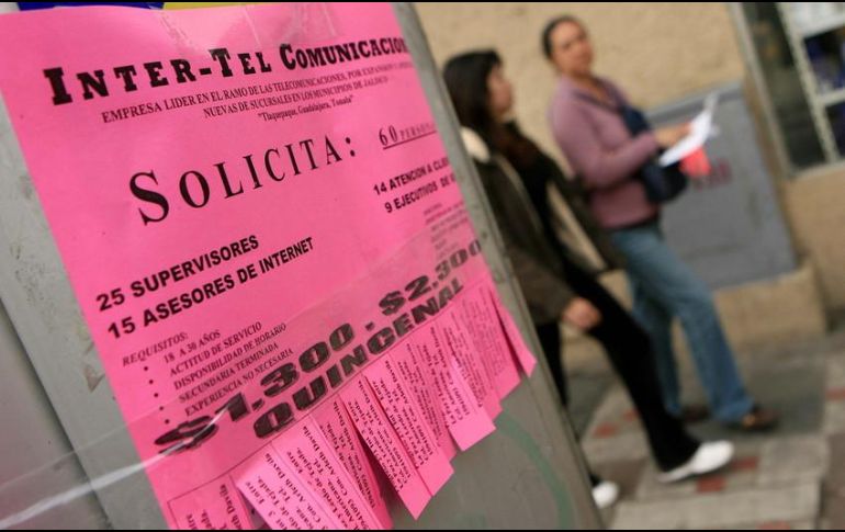 La tasa de desocupación de Jalisco muestra un nivel inferior a la registrada a nivel nacional, que es de 3.2 por ciento. EL INFORMADOR / ARCHIVO