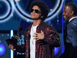 En la pasada entrega, Bruno Mars ganó el Grammy a Grabación del año. AFP / ARCHIVO