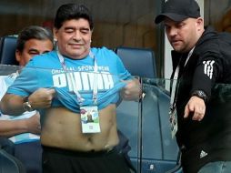 Luego de ser asistido, Maradona fue llevado a su hotel, según informó un diario deportivo argentino. EFE / T. Bozoglu
