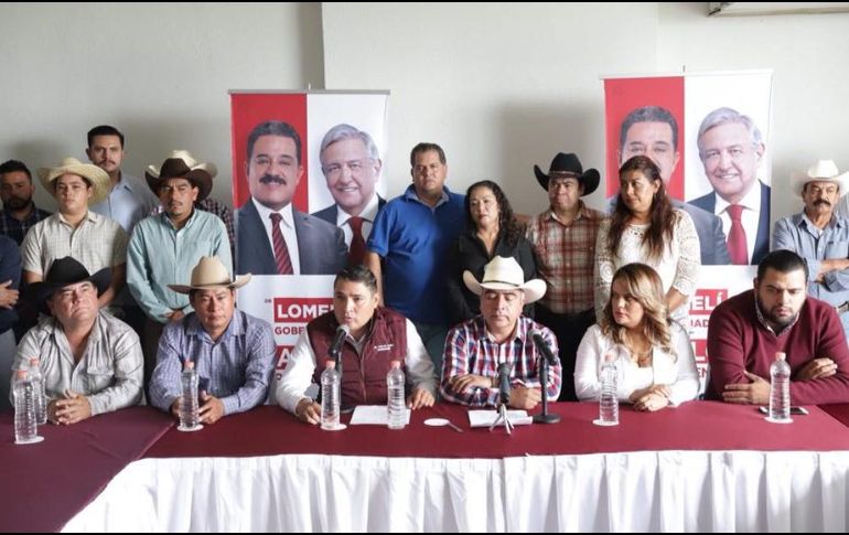 El respaldo al abanderado surgió al considerar que es el candidato que está dispuesto a impulsar cambios para apoyar a los campesinos en Jalisco. TWITTER / @DrCarlosLomeli