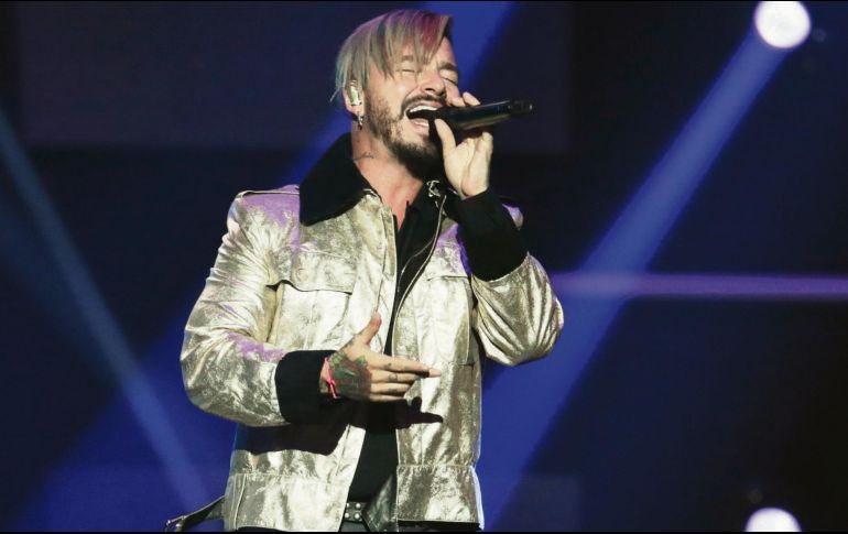 J Balvin. El cantante durante la pasada entrega de los premios Billboard. AP