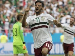 Partido de alto voltaje. Carlos Vela y el Tricolor están en la delgada línea del gran éxito o el rotundo fracaso en el duelo ante Suecia, donde requieren de sumar para asegurar su pase a Octavos de Final en Rusia 2018. MEXSPORT/D. Leah