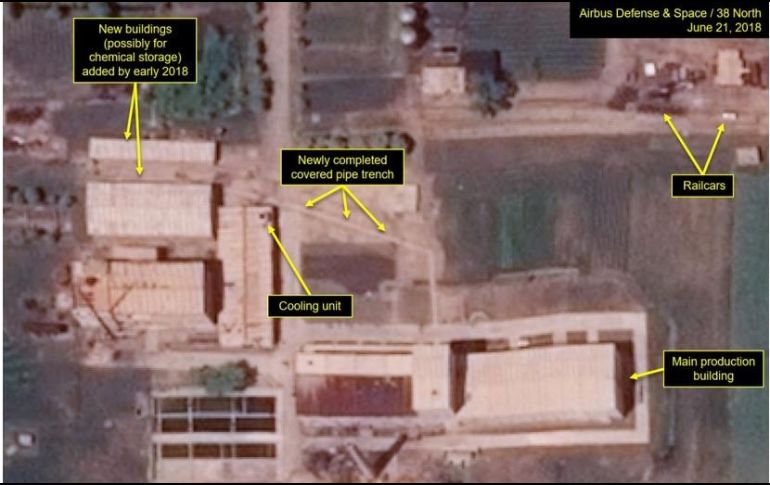 Entre las obras de mejora hay modificaciones en el sistema de refrigeración del reactor de 5 megavatios, así como nuevos edificios en torno al laboratorio radioquímico. ESPECIAL/38north