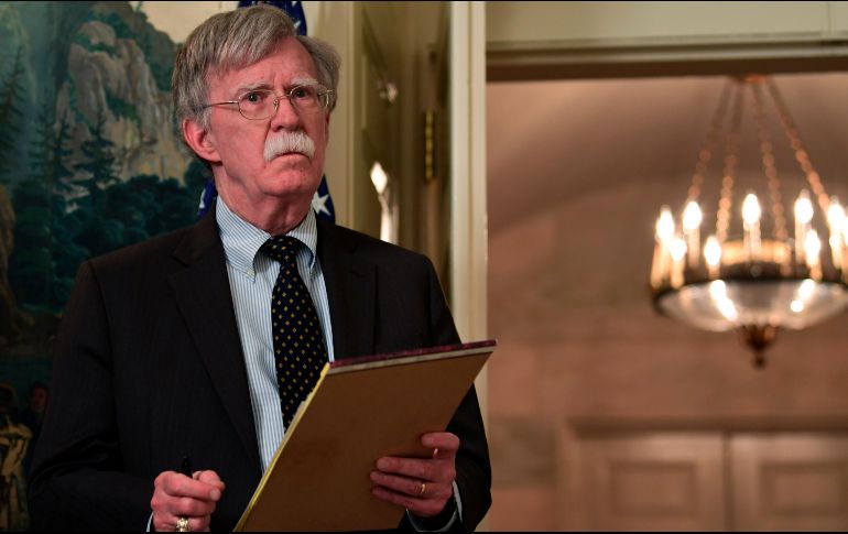 Bolton comenzó hoy una visita a Moscú en la que está prevista una reunión con Serguéi Lavrov. AP/ARCHIVO