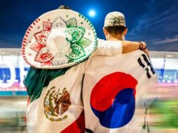 Siempre estaremos unidos y los apoyaremos desde nuestra trinchera, dijo la sede diplomática en México, pues una victoria suya sobre Alemania llevó al Tri a la siguiente ronda en el Mundial. FACEBOOK / Embajada de la República de Corea en México