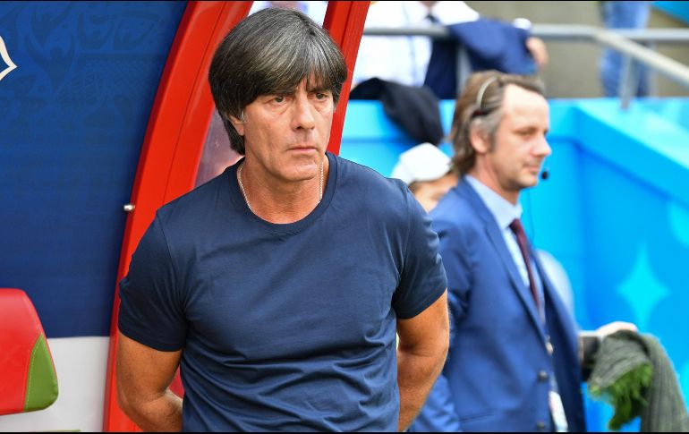 Löw dirige a Alemania desde 2006 y salvo en Rusia siempre llevó al equipo a las semifinales de los torneos que disputó; renovó recientemente su contrato con el conjunto hasta 2022. AFP / S. Khan