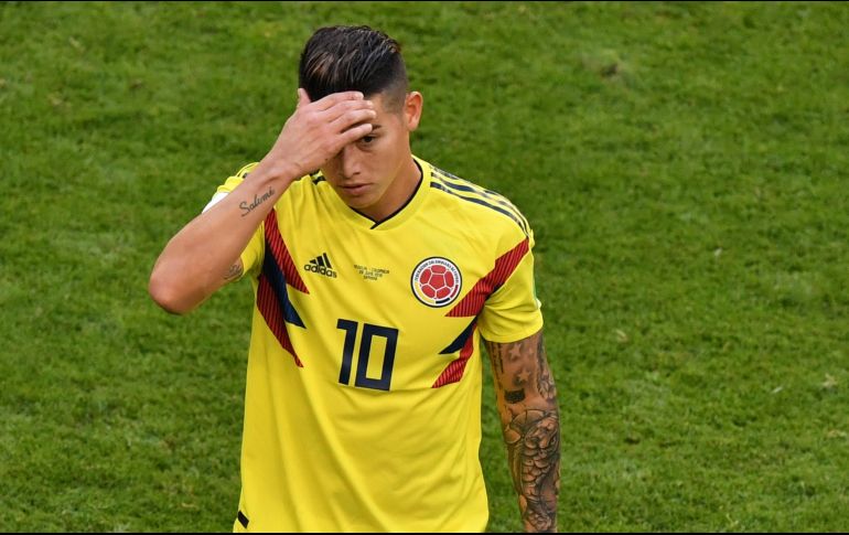 ''Hay que esperar. Esperamos que sean buenas noticias luego de la revisión y saber bien qué pasó'', indicó el estratega sobre el ''10'' cafetero. AFP / F. Coffrini