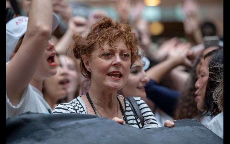 Las mujeres fueron arrestadas, procesadas y liberadas en el lugar de los hechos. AP/ J. Scott