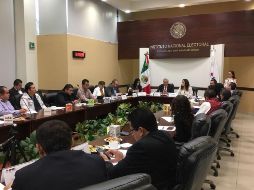 El presidente del consejo del INE, Carlos Manuel Rodríguez Morales, indicó que la elección será vigilada por 492 observadores ciudadanos en todo el Estado. TWITTER / @INEJALISCO