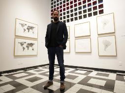 Guillermo Celis. El arquitecto y artista frente a su obra en Casa Patrice. EL INFORMADOR/F. Atilano