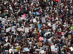 Tan sólo en Washington se espera un concentración de 50 mil personas en contra de la política de 