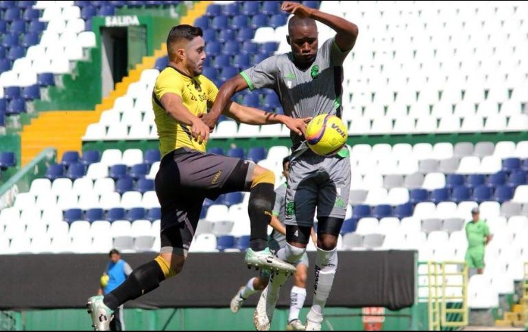 El partido se disputó a cuatro tiempos de 30 minutos en la casa de La Fiera. Cortesía / Club León