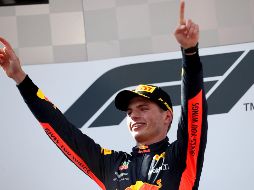 Se trata de la cuarta victoria de la carrera de Verstappen, de 20 años. AFP / G. Hochmuth