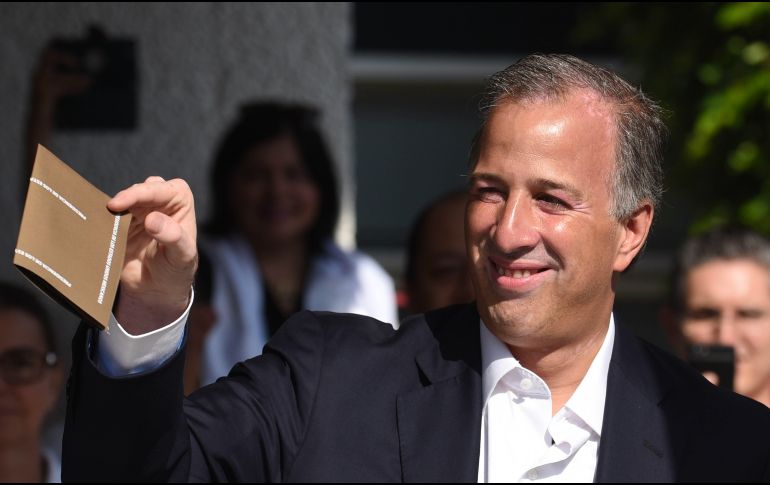 El equipo de campaña de Meade detalló que el candidato sostendrá diversas reuniones con su equipo de campaña. AFP / J. Ordoñez