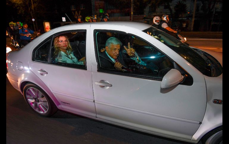 Fotogalería: Festejo y derrota tras la elección presidencial