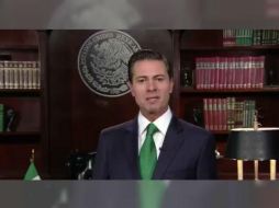 El Presidente reconoció también a todos los candidatos que participaron en el proceso electoral. TWITTER / @EPN