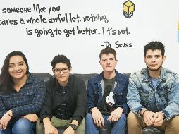 Los universitarios buscan ampliar el proyecto y convertirlo en una empresa que realice investigación. EL INFORMADOR/A. Gallegos