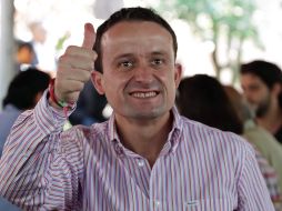 Mikel Arriola agradeció a los ciudadanos que lo favorecieron con su voto. SUN/I Stephens
