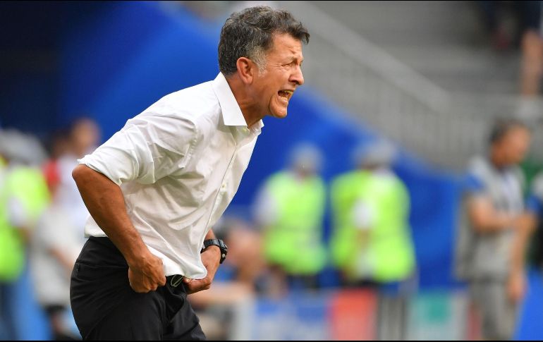 Osorio agradeció a los aficionados mexicanos por su apoyo. AFP/E. Dunand