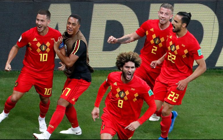 Los cambios del segundo tiempo fueron claves para la victoria belga. EFE/R. Pilipey