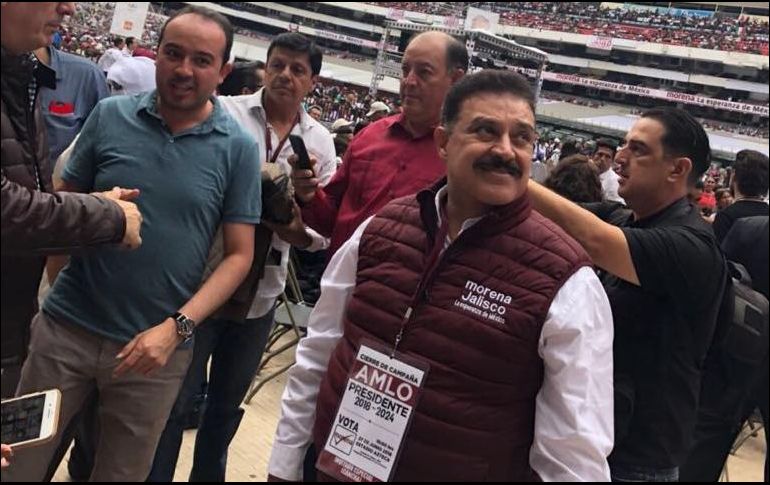 Lomelí dijo que no ha hablado con el ganador de las elecciones, Enrique Alfaro. TWITTER / @DrCarlosLomeli