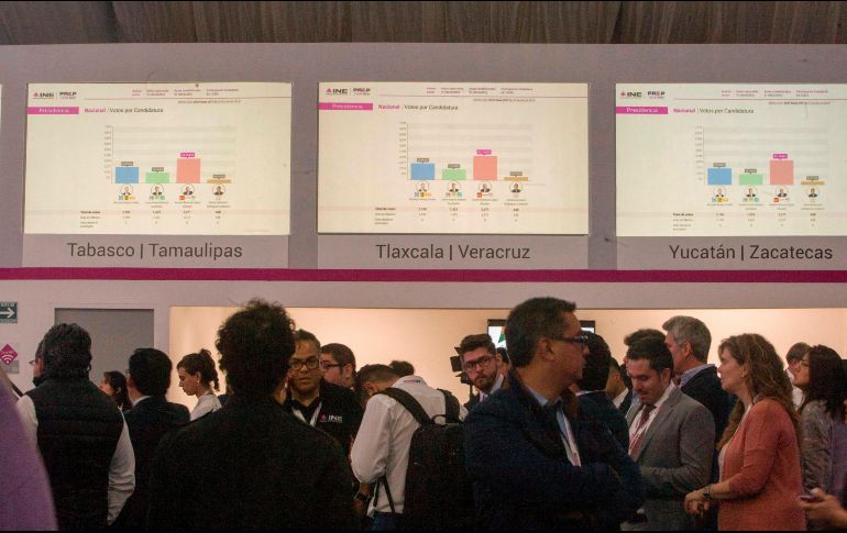 En las otras siete entidades en las que se celebraron elecciones para gobernador y por la jefatura de gobierno el sistema avanzó sin incidentes. AFP / J. C. Aguilar