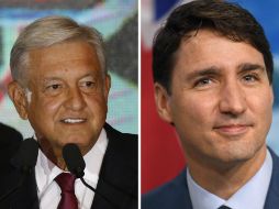 Entre los asuntos abordados por Trudeau y López Obrador están las relaciones económicas y comerciales. EFE/ AP / ARCHIVO