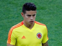 El colombiano sufre un edema menor sin ruptura fibrilar en el sóleo derecho. EFE / F. Trueba