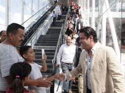 Aristóteles Sandoval dice que terminará la obra antes de dejar el cargo, pero que las pruebas continuarán pues 