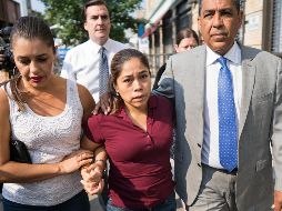 Un grupo de voluntarios condujo en automóvil a González desde el estado de Arizona hasta Nueva York. AP / C. Ruttle