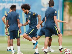Se perdió el juego contra México por una lesión en la espalda, pero Marcelo ya está listo para jugar ante Bélgica. EFE
