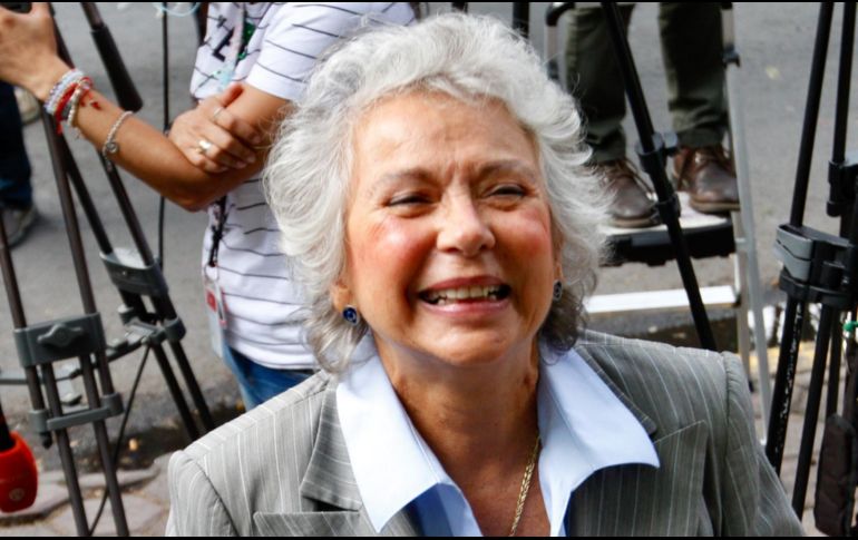 En el tema de seguridad pública como derecho humano, la ex ministra de la SCJN dice que no se justifica un Estado si no le proporciona a la gente la seguridad y la tranquilidad. NTX / J. Lira