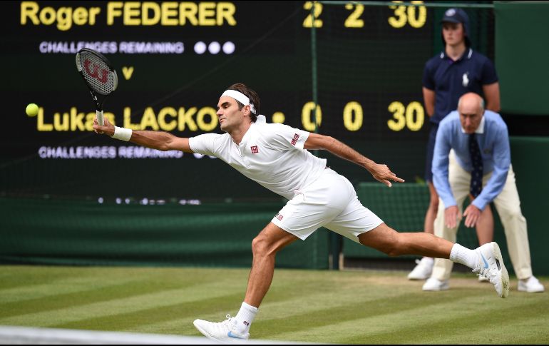El número dos mundial se medirá en tercera ronda al vencedor del partido entre el veterano croata Ivo Karlovic y el alemán Jan-Lennard Struff. AFP / O. Scarff