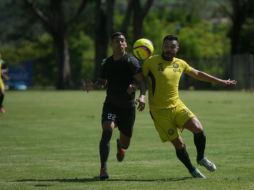 En un juego de cuatro tiempos de 30 minutos cada uno, el equipo melenudo pierde por 4-0; sus jugadores titulares arrancaron de inicio. EL INFORMADOR / F. Atilano