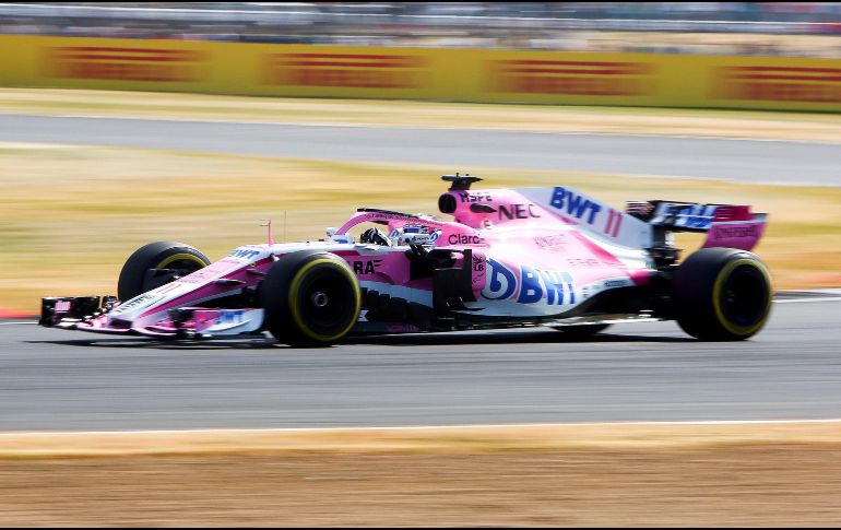El corredor de Force India va siempre con la idea de mejorar su tiempo, sobre todo este sábado cuando se realice la práctica tres y la etapa de clasificación. EFE / G. Caddick