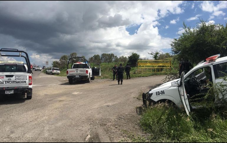 Elementos de San Juan de los Lagos, de Lagos de Moreno y de la Fuerza Única Regional se dirigieron hacia el punto en apoyo. ESPECIAL