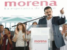 Encuentro. Felicitó al partido y pidió apoyo durante los próximos años. ESPECIAL