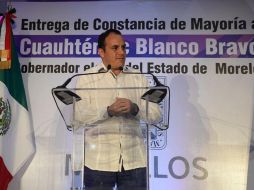 Blanco Bravo sepultó cualquier acto de revanchismo político, pero rechazó invitar a dialogar a sus adversarios de la contienda electoral. NTX / ESPECIAL