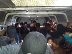 Entre los extranjeros se encuentran 22 niños, 6 niñas, 6 mujeres y 19 hombres de procedencia centroamericana. TWITTER / @SSPTabasco