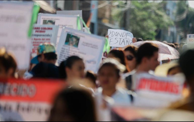 Se espera que la Ley de Declaración de Ausencia brinde apoyo a las familias de los desaparecidos. EL INFORMADOR / G. GALLO