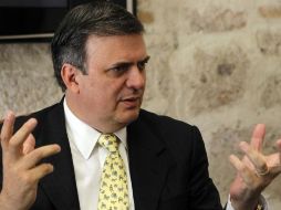 Ebrard reitera además la importancia de que ambos mandatarios, López Obrador y Trump, puedan reunirse después del 1 de diciembre. EL INFORMADOR / ARCHIVO