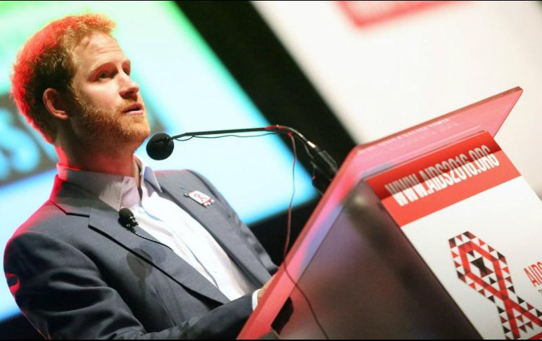 El príncipe Enrique ya estuvo presente en la cumbre AIDS del 2016, la cual tuvo lugar en Durban, Sudáfrica. TWITTER / @KensingtonRoyal
