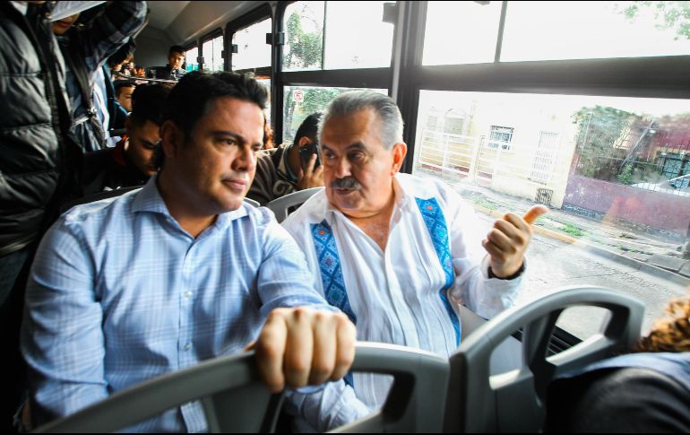 El secretario de Movilidad, Servando Sepúlveda, coincidió con la necesidad de contar con más apoyo de las empresas. EL INFORMADOR/ G. Gallo