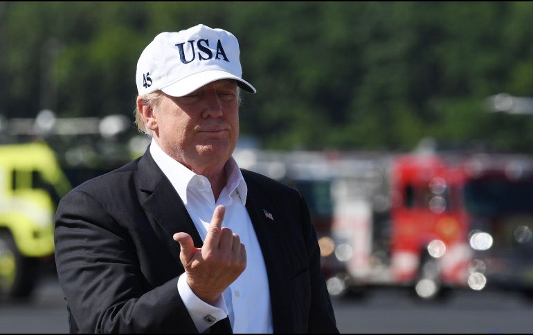 El chofer nunca recibió otro aumento, y Trump tampoco le reconoció el tiempo de vacaciones. AFP/ J. Watson