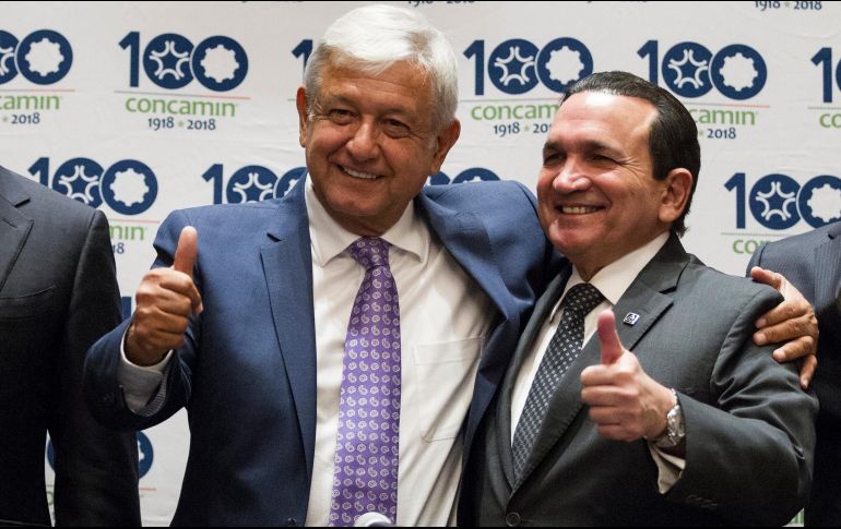 López Obrador se reunirá hoy con el titular de la Concanaco-Servytur, José Manuel López Campos. NTX / J. Pazos